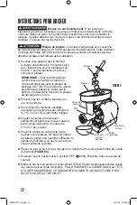 Предварительный просмотр 22 страницы Weston BUTCHER Series MG08 Manual