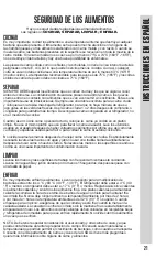 Preview for 21 page of Weston MANDOLINE  16-0501-W Instructions Manual