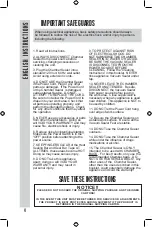 Preview for 4 page of Weston pro-2500 Manual