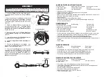 Предварительный просмотр 6 страницы Weston Roma 82-0202-W Instructions Manual