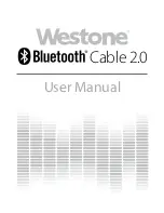 Предварительный просмотр 1 страницы Westone Bluetooth Cable 2.0 User Manual