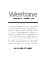 Предварительный просмотр 13 страницы Westone Bluetooth Cable 2.0 User Manual