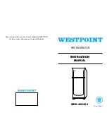 Preview for 8 page of Westpoint Westpoint WNK-400 Instruction Manual