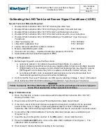 Westport LNG Quick Start Manual preview