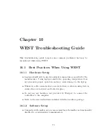 Preview for 82 page of Westport WEST ADR 80/02 User Manual