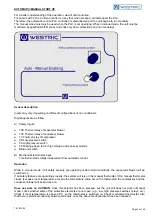 Preview for 32 page of Westric DW Series Installation, Operation And Maintenance Manual