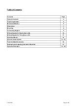 Preview for 3 page of Westric SW Series Installation, Operation And Maintenance Manual