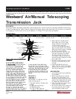 Preview for 1 page of Westward 13X041 Operating Instructions & Parts Manual