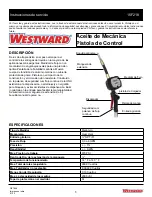 Предварительный просмотр 5 страницы Westward 15F218 Operating Instructions Manual