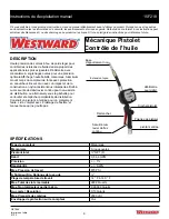 Предварительный просмотр 9 страницы Westward 15F218 Operating Instructions Manual