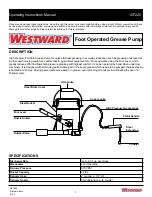 Предварительный просмотр 1 страницы Westward 15F220 Operating Instructions Manual