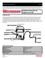 Предварительный просмотр 3 страницы Westward 15F220 Operating Instructions Manual