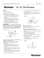 Предварительный просмотр 14 страницы Westward 1KEN3 Operating Instructions And Parts Manual