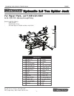 Preview for 4 page of Westward 1MZK9 Operating Instructions & Parts Manual