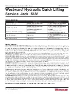 Preview for 4 page of Westward 1VW32 Operating Instructions Manual