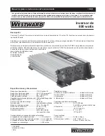 Предварительный просмотр 5 страницы Westward 1YAY6 Operating Instructions Manual