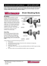 Westward 22XP35 Operating Instructions And Parts Manual preview