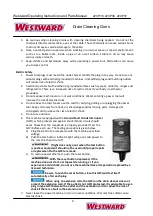 Preview for 4 page of Westward 22XP35 Operating Instructions And Parts Manual