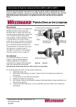 Предварительный просмотр 21 страницы Westward 22XP35 Operating Instructions And Parts Manual