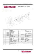 Предварительный просмотр 40 страницы Westward 22XP35 Operating Instructions And Parts Manual