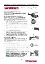 Предварительный просмотр 52 страницы Westward 22XP35 Operating Instructions And Parts Manual