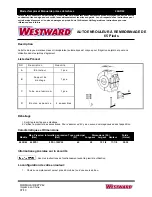 Предварительный просмотр 9 страницы Westward 24AD42 Operating Instructions And Parts Manual