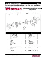 Предварительный просмотр 12 страницы Westward 24AD43 Operating Instructions And Parts Manual