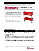 Westward 2CZY3 Operating Instructions preview