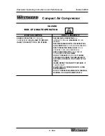 Preview for 8 page of Westward 3JR69 Operating And Parts Manual