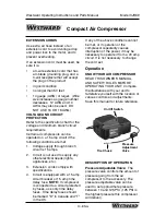 Preview for 10 page of Westward 3JR69 Operating And Parts Manual