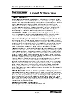 Preview for 15 page of Westward 3JR69 Operating And Parts Manual