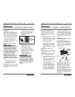 Preview for 15 page of Westward 3JR69A Operating Instructions And Parts Manual