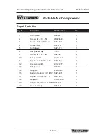 Предварительный просмотр 21 страницы Westward 3JR70A Operating Instructions And Parts Manual