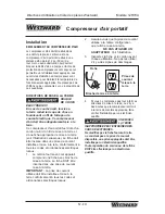 Preview for 57 page of Westward 3JR70A Operating Instructions And Parts Manual