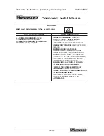 Предварительный просмотр 36 страницы Westward 3JR71 Operating Instructions And Parts Manual