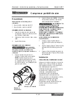 Предварительный просмотр 37 страницы Westward 3JR71 Operating Instructions And Parts Manual