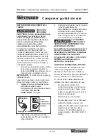 Предварительный просмотр 38 страницы Westward 3JR71 Operating Instructions And Parts Manual