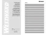 Preview for 2 page of Westward 44YY09 Operating Instructions & Parts Manual