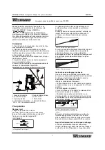 Предварительный просмотр 30 страницы Westward 49C154 Operating Instructions And Parts Manual