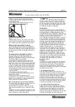 Предварительный просмотр 31 страницы Westward 49C154 Operating Instructions And Parts Manual