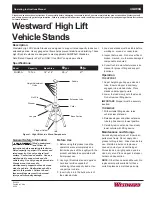 Westward 4GU80A Operating Instructions Manual предпросмотр