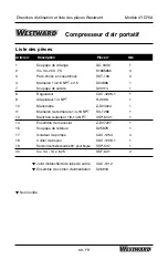 Preview for 69 page of Westward 4YD76A Operating Instructions And Parts Manual