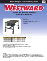 Предварительный просмотр 3 страницы Westward 52CL54 Operating Instructions & Parts Manual