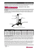 Westward 5M460C Operating Instructions And Parts Manual preview
