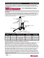 Предварительный просмотр 9 страницы Westward 5M460C Operating Instructions And Parts Manual