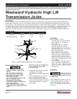 Westward 5M466B Operating Instructions & Parts Manual preview