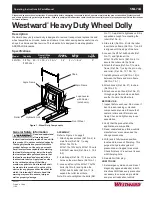 Westward 5ML74A Manual preview