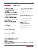 Предварительный просмотр 2 страницы Westward 5NUD9 Operating Instructions And Parts Manual