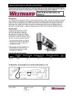 Предварительный просмотр 11 страницы Westward 5ZL14G Operating Instructions And Parts Manual