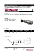 Предварительный просмотр 1 страницы Westward 5ZL16G Operating Instructions And Parts Manual